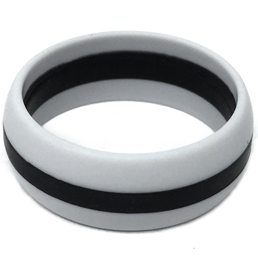 Tungsten Jeweler FSR FLEXIBLE SILICON RINGS 8MM Men or Ladies