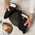 thumbnail image 3 of Now Designs Superior Potholder | Pinstripe Black, 3 of 5