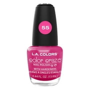 L.A. COLORS Color Craze Nail Polish, Vacay, 0.44 fl oz