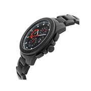 New Michael Kors Ryker 43mm Steel Chronograph Black Dial Men Quartz Watch MK8529