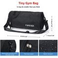 thumbnail image 5 of FLOLESS Small Sports Gym Bag for Women, Waterproof Workout Bags for Gym Women, Beach Yoga Dance Bag,Black, 5 of 7