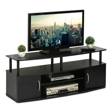 BetterBattery Large Entertainment Center for Up To 50" TV, Blackwood