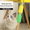 thumbnail image 3 of CBFFDC Floating Hair Cleaner Silicone Self Cleaning Pet Brush Shedding Scratcher Comb for Corner Table Legs Climbing Frame, 3 of 6