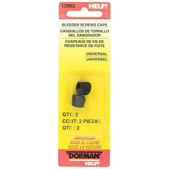 Dorman HELP Brake Bleeder Screw Caps, Vehicle Type: Universal