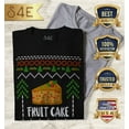 thumbnail image 2 of S4E Men's Fruit Cake Christmas Holiday T-Shirt Large Black, 2 of 4
