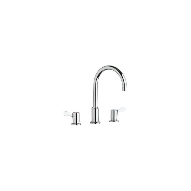 Elkay LKD2439C Elkay 8" Centerset Concealed Deck Mount Faucet with Arc