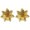 Gold, variant on Christmas Poinsettia Flowers 12Pcs Glitter Cloth Artificial Flowers for Tree Wreath Garland Floral Holiday Decor Blue