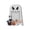 White, variant on Halloween Decor Wooden Picture Frame Halloween Party Favors Classic Seasonal Pattern Photo Frame Desktop Decorative Frame For Indoor Household Tabletop