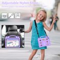 thumbnail image 6 of Aminegg Kid Shockproof Cover w/ Strap Pencil Holder Rugged Strong Case for iPad 10th Gen 10.9 Purple, 6 of 6
