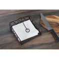 thumbnail image 1 of Scroll Collection Steel Flat Napkin Holder, Bronze, 1 of 4