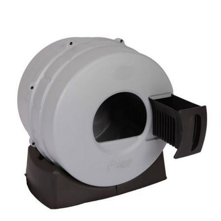 UPC: 0857665003095 | Smart Choice Pet Products 3095 Quick Clean Cat Litter Spinner Box Recycled Gray