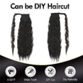 thumbnail image 5 of DOPI Fashion Corn Perm Velcro Hair Extensions Fluffy Corn Whisker Horsetail Chemical Fiber Wig, 5 of 7