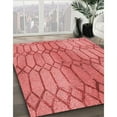 thumbnail image 2 of Ahgly Company Indoor Rectangle Patterned Ruby Red Area Rugs, 4' x 6', 2 of 6