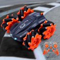 thumbnail image 2 of RC Car Vehicle 360 degree rotación camión juguete para carreras escalada coche de telemando para niños niñas Navidad cumpleaños s , Naranja Yotijar Coche acrobático RC, 2 of 10