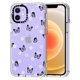thumbnail image 1 of Funda de teléfono MOSNOVO para iPhone 12 Mini Lilac Butterfly, 1 of 6