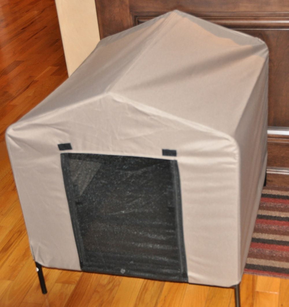 40"L Soft Sided Folding Dog Pet House / Crate