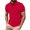 Watermelon Red, variant on Gyexs Mens Knit Polo Shirts Lightweight Summer Casual Textured Polo Shirts Casual Business Regular Fit Collar Golf Shirts Summer Clothes Navy, Size XXL