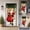 Yellow, variant on Christmas Door Cover, 72 x 36 Inch Christmas Decorations for Front Door, Yellow