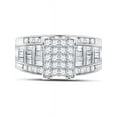 thumbnail image 3 of 2 Carat Brilliant Round Cut Diamond Engagement Ring, 3 of 4