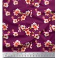 thumbnail image 1 of Soimoi Tissu Poly Georgette Imprimé Floral par Yard 52 Pouces de Large, 1 of 5