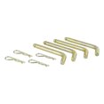 thumbnail image 1 of Curt Hitch 16902 Fifth Wheel Trailer Hitch Rail Pin  Replacement Pins And Clips; Yellow Zinc Finish; With 4 Pins And 4 Clips, 1 of 2