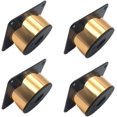 thumbnail image 1 of Patas De Muebles Patas De Muebles De Acero Inoxidable Patas De Muebles Redondas De Metal Mesa Sofá Cama Soporte De Encimera De TV Con Tornillos, 4 Piezas, Oro (3 Cm), 1 of 5