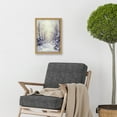 thumbnail image 2 of Snowed In Again Winter Tranquil Landscape Artwork Framed Wall Art Print A4, 2 of 4