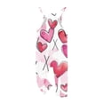 thumbnail image 4 of FAHXNVB V Neck Sleeveless Jumpsuits for Girls Hearts Print Spaghetti Straps Long Pants Fashion Casual Rompers With Pockets 5-14 Years, 4 of 5