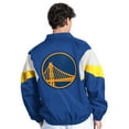 thumbnail image 2 of Men's Starter Royal Golden State Warriors Yard Line Full-Zip Jacket, 2 of 2