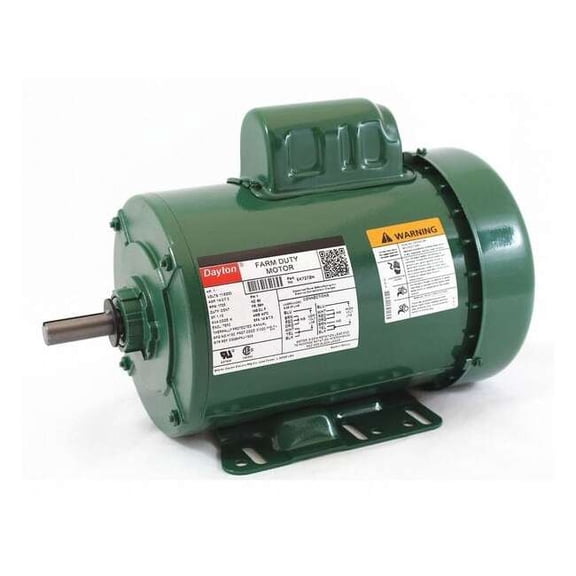 Dayton Farm Duty Mtr,Cap Start,TEFC,1HP,1725rpm 6K727