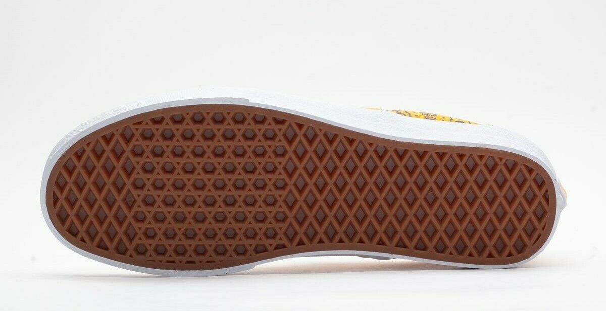 Vans Classic Slip On Bandana Saffron/True White Men's Skate Shoes Size 12 - image 5 of 5