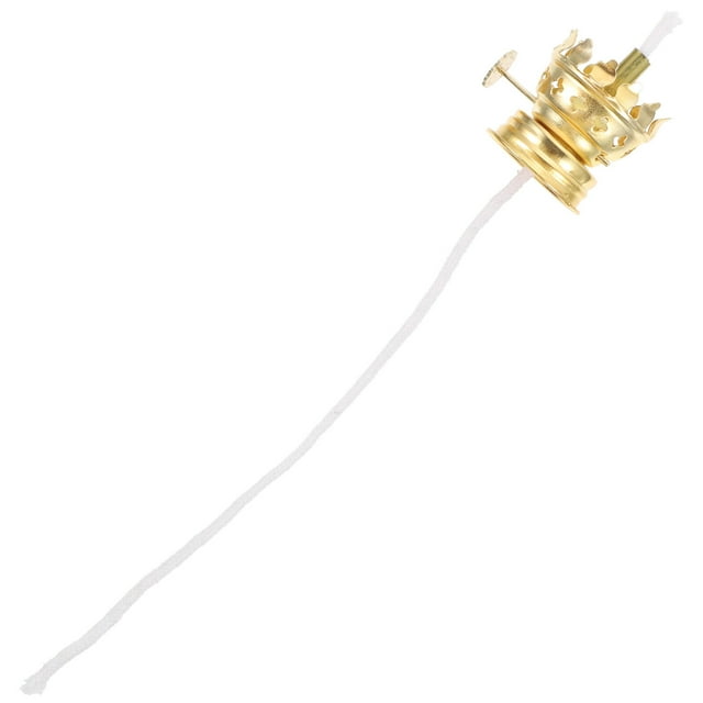 Brûleur de Lampe à Huile Réglable Support de Mèche de Lampe à Huile en Fer Pièce de Lampe à Pétrole
