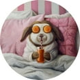 thumbnail image 2 of Heffernan, Lucia 20x20 Gold Ornate Wood Framed with Double Matting Museum Art Print Titled - Personal Carrot Day, 2 of 4