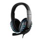 thumbnail image 1 of Methold Auriculares para juegos Auriculares con cable de 3,5 mm PC Consola de juegos Control de cable Micrófono Auricular para computadora para PC Cables de audio/vídeo Azul, 1 of 8