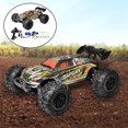 thumbnail image 3 of 1/16 coche teledirigido 35km / H orugas 4WD eléctrico para regalos niños Amarillo Zulema Juguetes de velocidad de vehículos DIY, 3 of 8