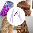 thumbnail image 3 of Rod Headband, No Heat No Damage Overnight Soft Rubber Lavender, 3 of 10