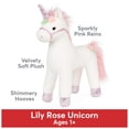 thumbnail image 2 of Peluche GUND con forma de lirio, unicornio, 38 cm, color blanco, 2 of 8