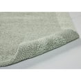 thumbnail image 4 of Better Trends 3 Piece Premium Bathroom Rug Set 100% Cotton Soft Tufted Bath Mat Water absorbent Reversible U shape Toilet Bath Rug for Bathroom, Shower and Bathtub Use, Dark Sage - Edge Collection, 4 of 5