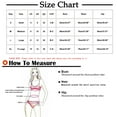 thumbnail image 2 of Dezsed Bikini Set for Women Two Piece Swimsuits High Waisted Bathing Suit Print V Neck Adjustable Spaghetti Straps Swimwear Black L, 2 of 6