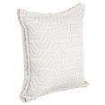 thumbnail image 3 of Set de 2 Cojines Decorativos DICASA (1 Cuadrado + 1 Cuadrado Grande) Geo Blanco, 3 of 7