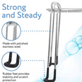 thumbnail image 4 of DKWATER Gravity-Fed Water Purifier, 2.25-Gallon Stainless Steel System with 4 Filters, Metal Spigot & Stand, 4 of 7