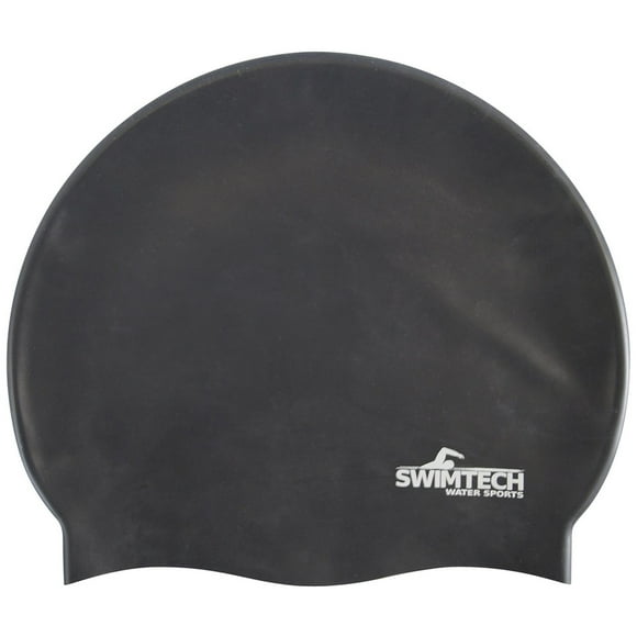 SwimTech Adult Silicone Swim Cap