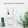thumbnail image 4 of Koyal Wholesale Ceramic Coffee Mug, Exotic Tropical Monogram, Letter U, 4 of 5