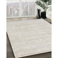 thumbnail image 2 of Ahgly Company Indoor Rectangle Mid-Century Modern Ash White Beige Oriental Area Rugs, Swatch Sample, 2 of 6