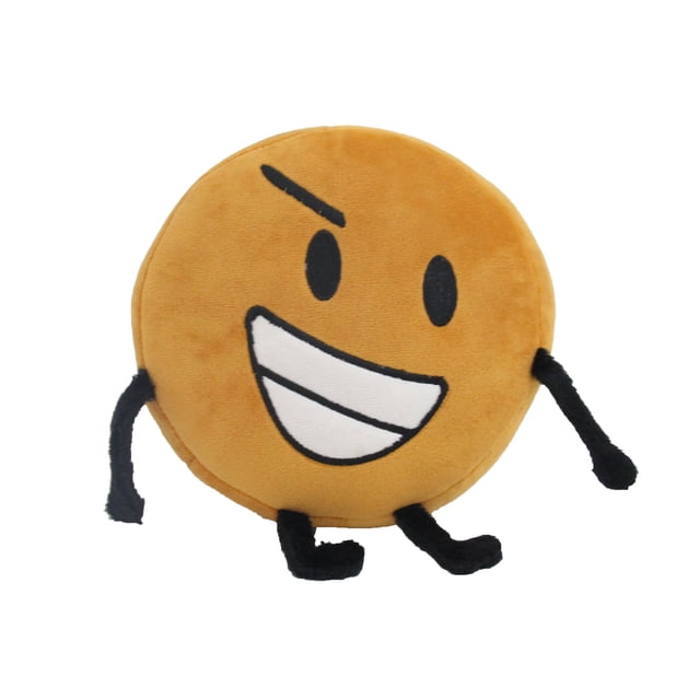 Juguete de peluche, lindo dibujo animado Mini Bfdi peluche flor frondosa lágrima de fuego pequeño animal de peluche suave regalo de muñeca de peluche para niños (dorado) TUNC Sencillez