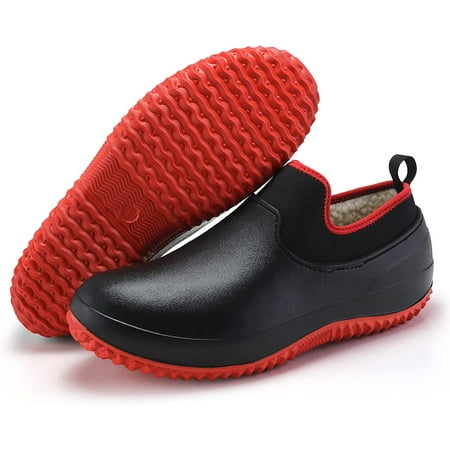 

KAQ Unisex Chef Shoes Professional Oil Water Resistant Nursing Non-Slip Waterproof Working Shoes