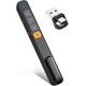 thumbnail image 1 of Presentador de presentación remota Ppt Laptop Clicker Pointer Slide Advancer con control de volumen de hipervínculo (black1pcs) JAMW Sencillez, 1 of 5