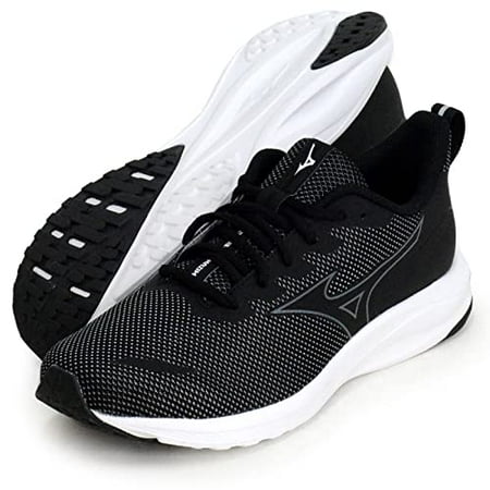 

[Mizuno] Running Shoes Esperanzer Commuting to Work or School Jogging Sports Exercise Black x Silver Gray 25.5 cm 4E