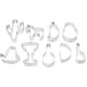 thumbnail image 1 of Party Cookie Cutter Stainless Steel Biscuit Cutter for 6Pcs Set, 1 of 4