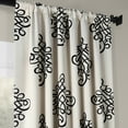 thumbnail image 2 of Exclusive Fabrics Tugra Printed Blackout Pole Pocket Curtain Panel, 2 of 6